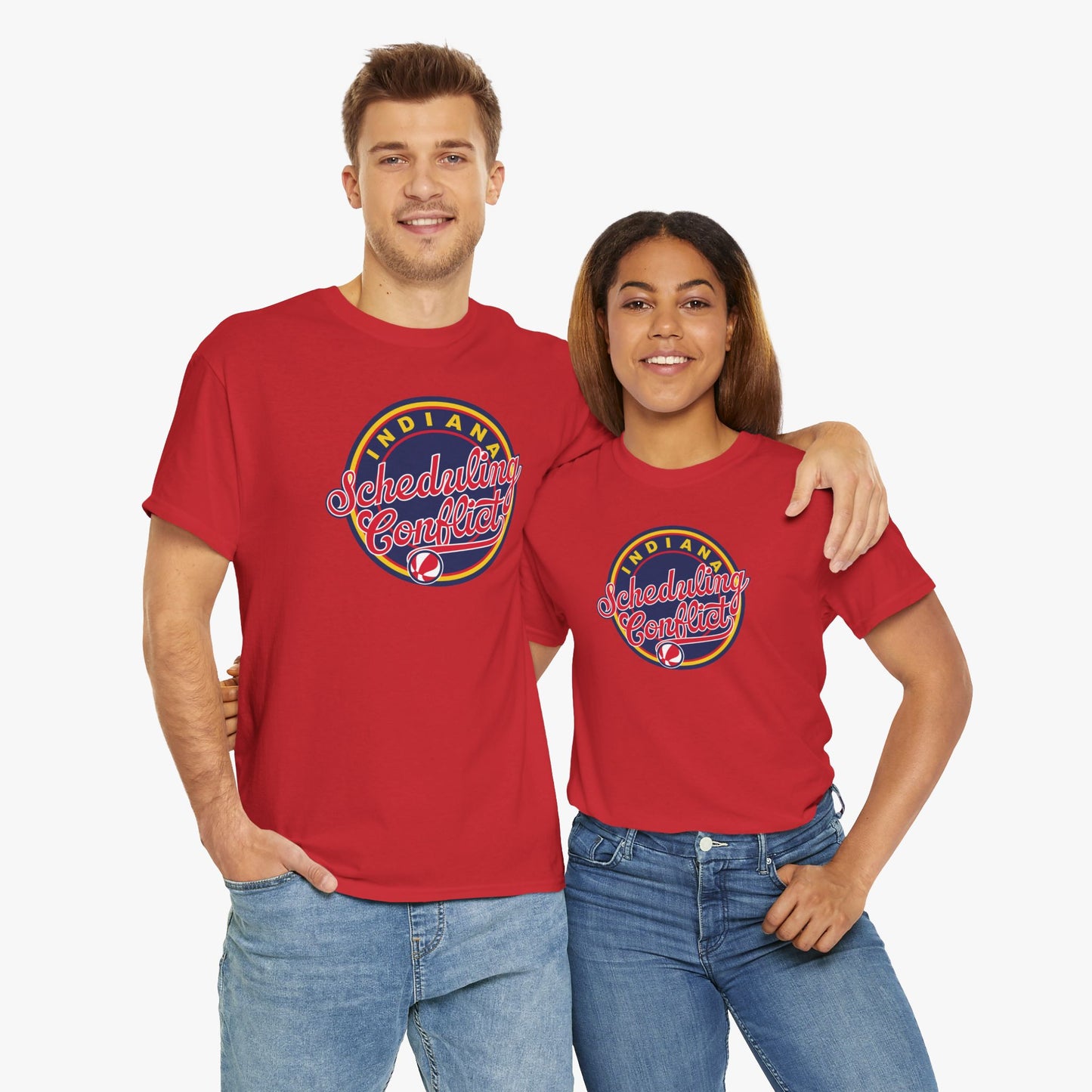 Indiana Scheduling Conflict (Indiana Fever WNBA Basketball) T-Shirt