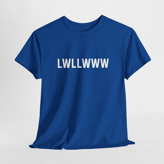 2016 World Series LWLLWWW (Chicago Cubs Baseball) T-Shirt in blue