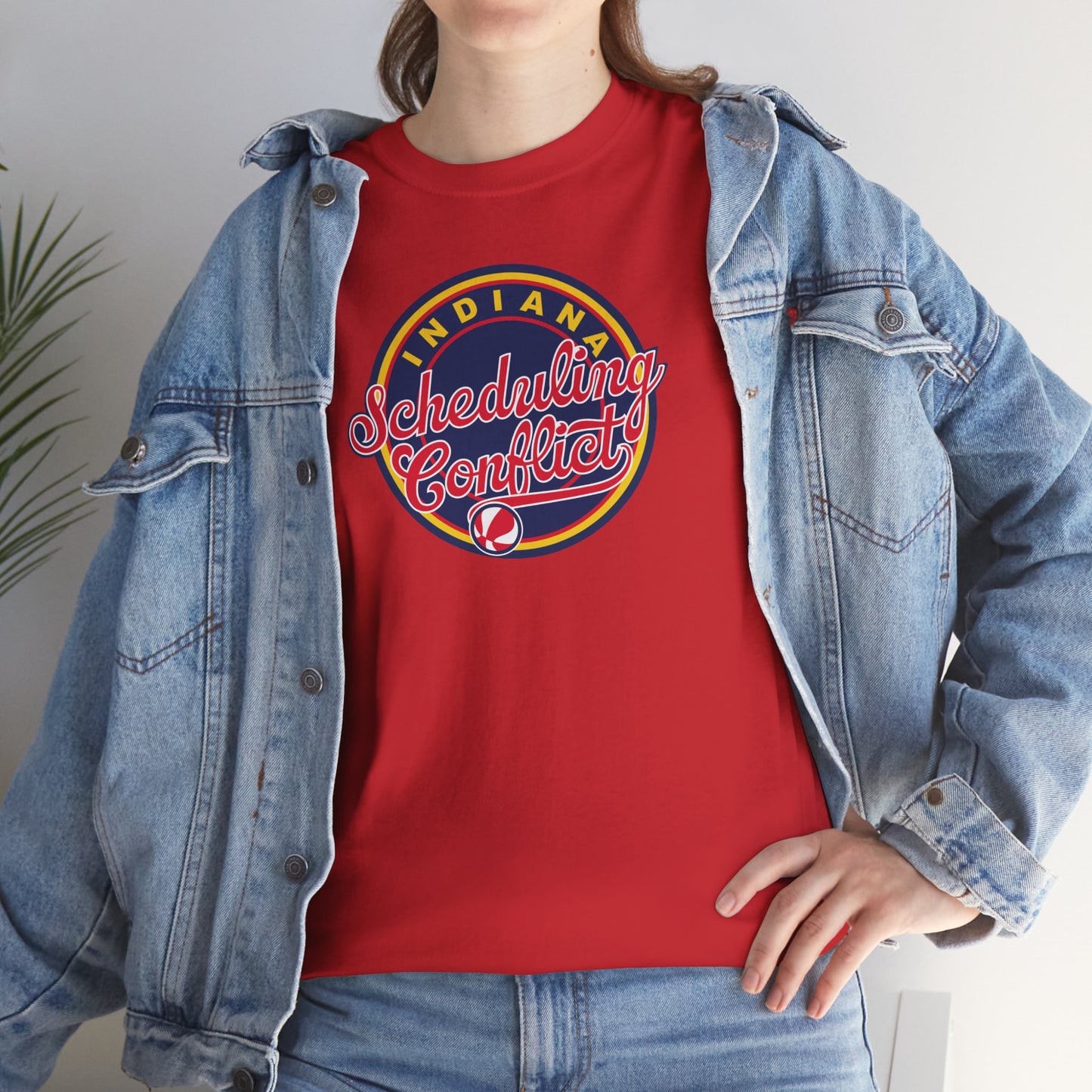 Indiana Scheduling Conflict (Indiana Fever WNBA Basketball) T-Shirt