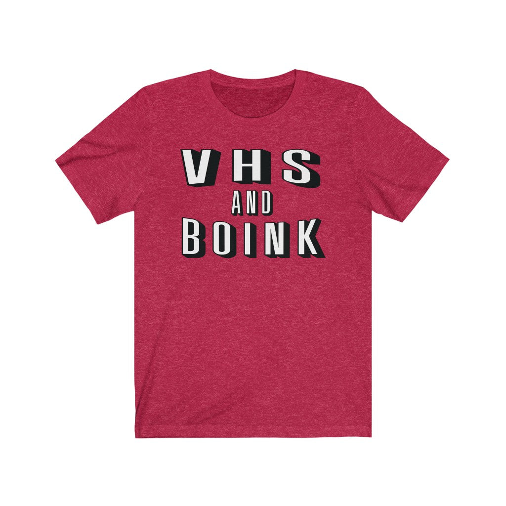 VHS And Boink (Netflix And Chill) T-Shirt
