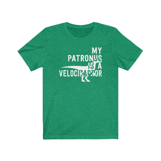 My Patronus Is A Velociraptor T-Shirt [Modern Fit]