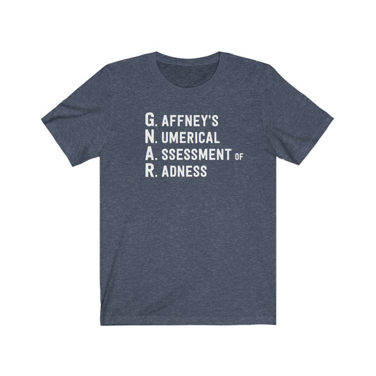 Gaffney's Numerical Assessment Of Radness (The Game Of GNAR) T-Shirt [Modern Fit]