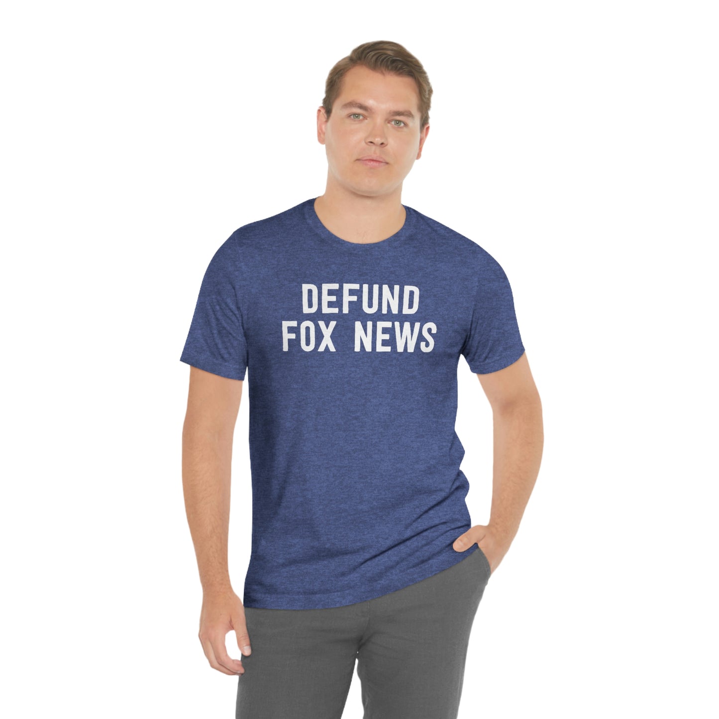Defund Fox News T-Shirt [Modern Fit]