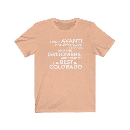 Vail Avanti Groomers T-Shirt [Modern Fit]