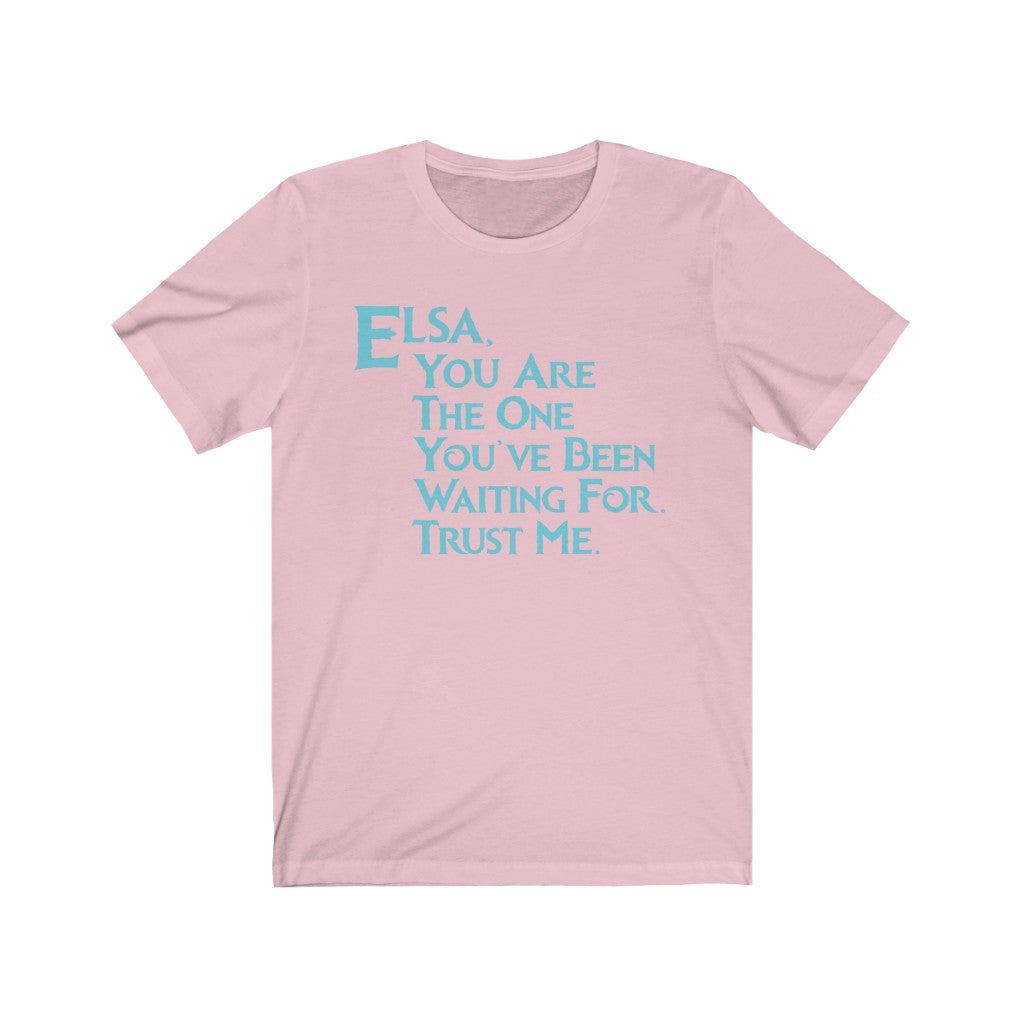Disney Advice Elsa Trust Me T-Shirt [Modern Fit]