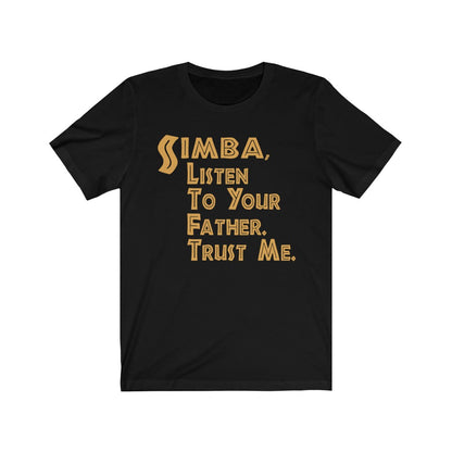 Disney Advice Simba Trust Me T-Shirt [Modern Fit]